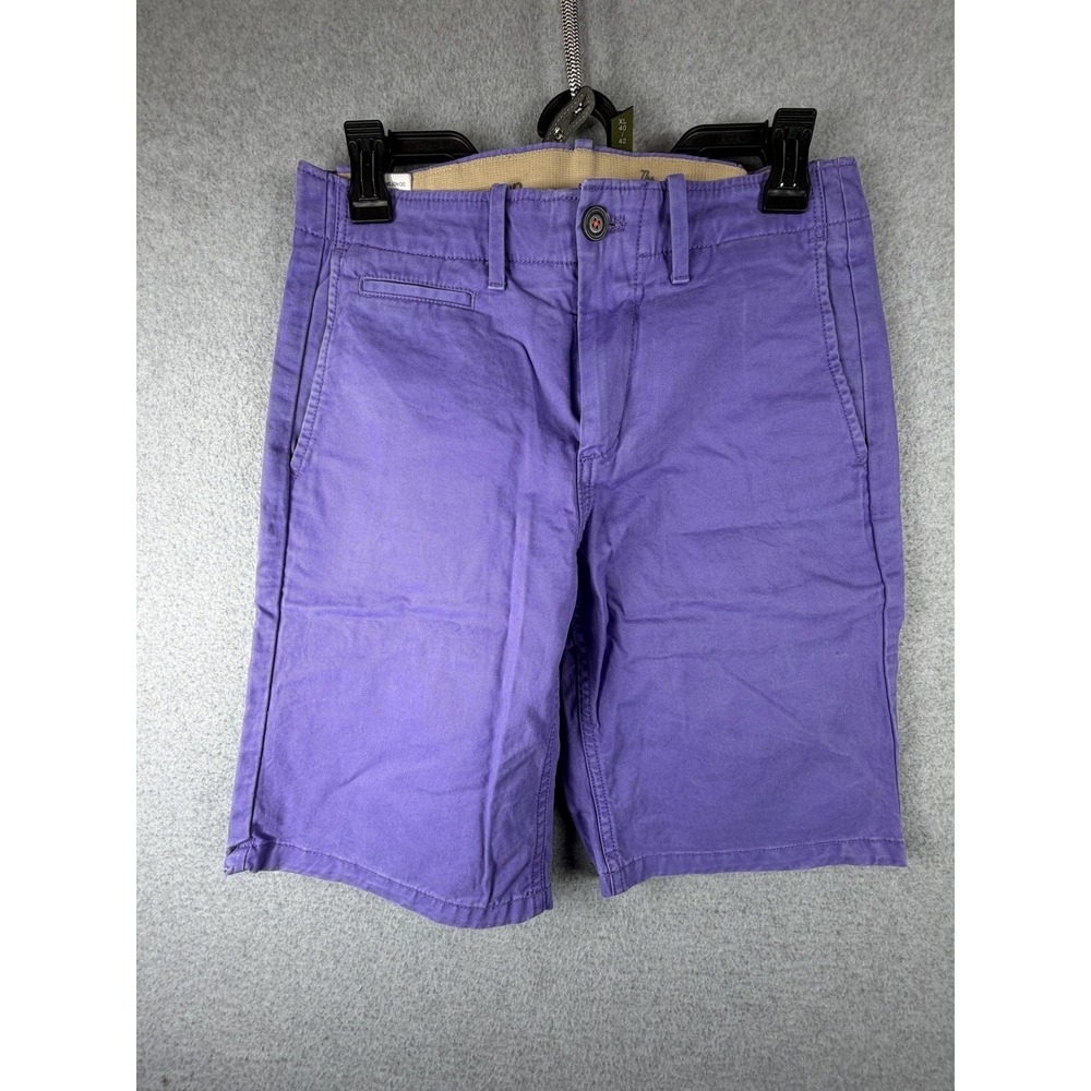 Gap Shorts‎ Mens 28 Purple Lived-In Chino Casual Cotton Pockets Summer New Lilac